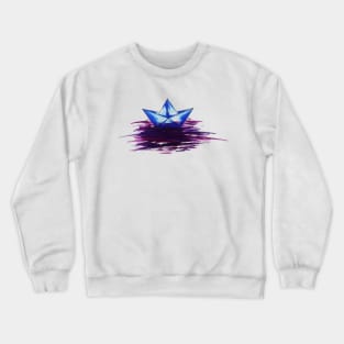 Paper Boat Crewneck Sweatshirt